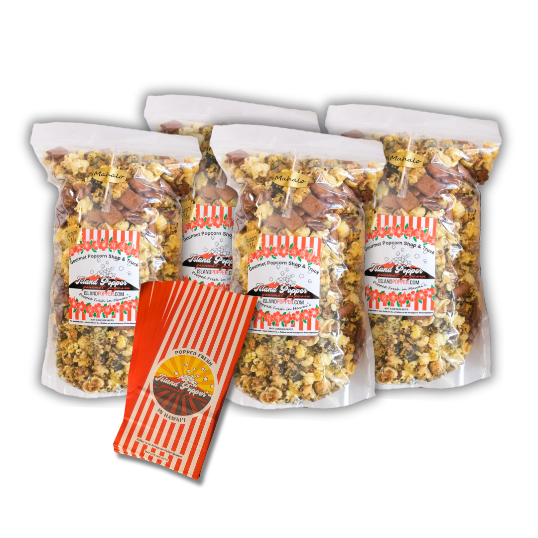 Popcorn Order Party Pack | Island Popper Gourmet Popcorn